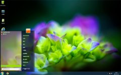保护眼睛植被win7桌面主题