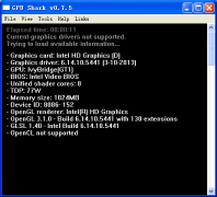 GPU Shark(显卡识别监测工具)V0.7.5 绿色版