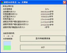 小巧进程虚拟内存查看器 V1.0 绿色版