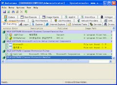 autoruns(启动项目管理工具) v12.0 英文绿色版