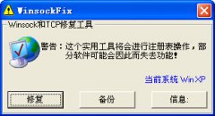 WinsockFix(网络连接修复工具) v1.0 绿色版