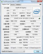 GPU-Z(显卡性能状态信息检测)V0.8.0 绿色版