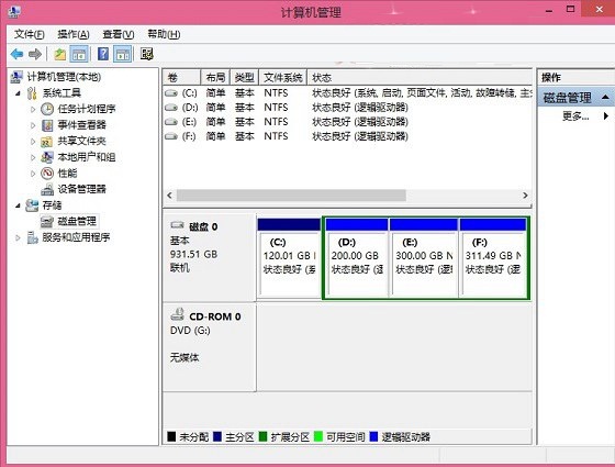 Win8.1怎么分区 Win8.1新建磁盘分区教程