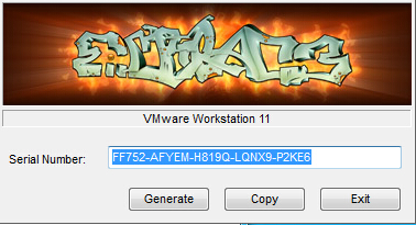 vmware workstation11注册机