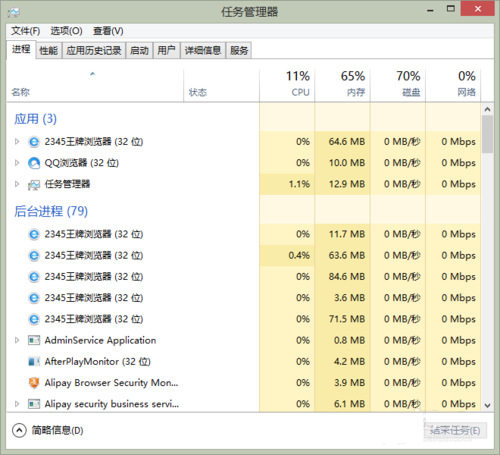 通过任务管理器解决Win8系统死机方法/步骤