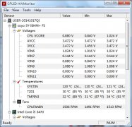 hwmonitor(电脑硬件电压温度监测软件) v1.27.0 绿色版