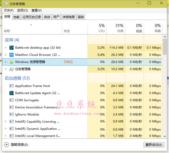 Win10系统应用程序频繁出现无响应解决措施